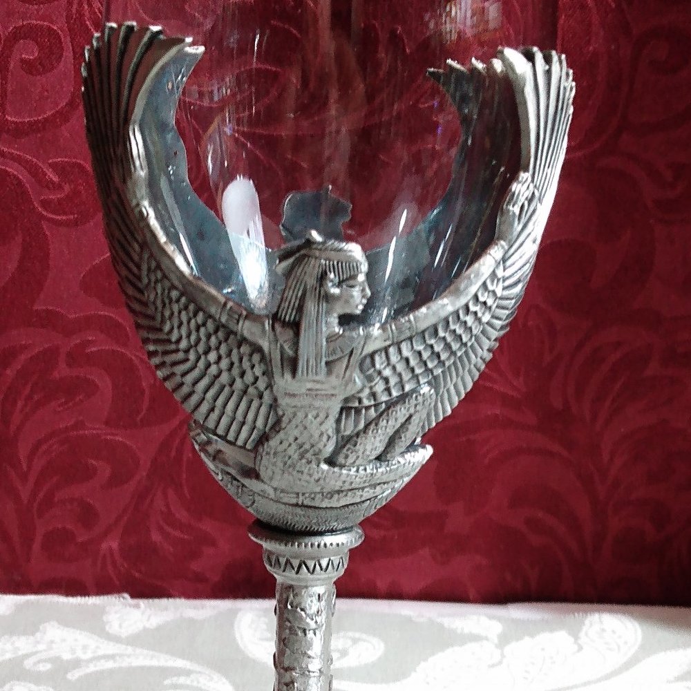 Egyptian Goddess Isis Goblet